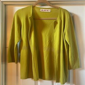 Marni cashmere cardigan EUC